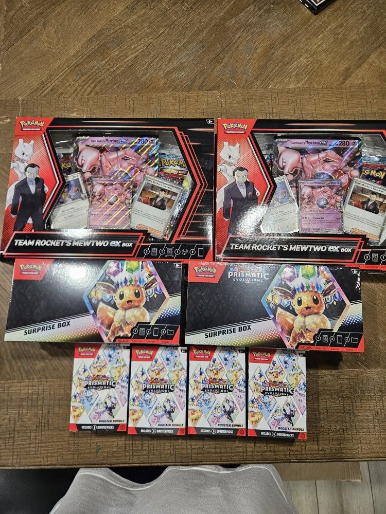 Pokemon Booster Bundles Etc