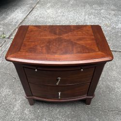 Wooden Nightstand 