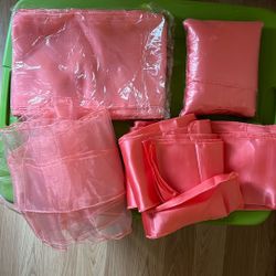 Party Chair Sash Coral 