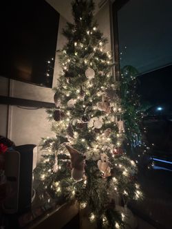 Beautiful Christmas Tree with Ornaments