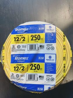 romex 12/2 250ft 110$