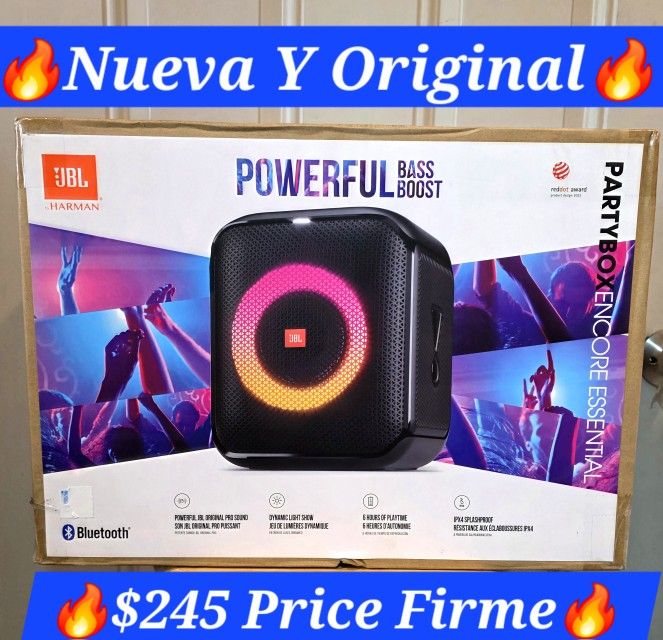 🔥$245 Precio Firme 🔥Original, Nueva Caja Sellada🔥 JBL PartyBox Essential