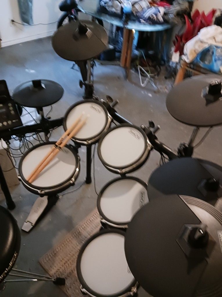 Simmons Sd600 Electric Drums Extended