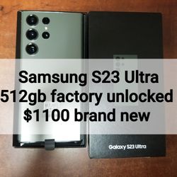 Samsung 23 ULTRA 5G FACTORY UNLOCKED 