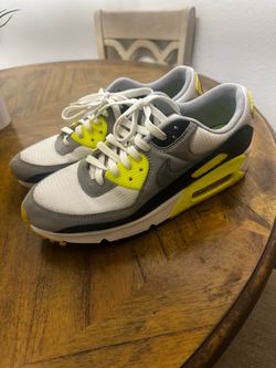 Nike Air Max 90 Grey Yellow Sneakers