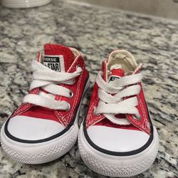 Red Converse Size 3C