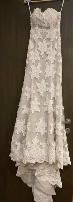 Wedding Dress And Veil 