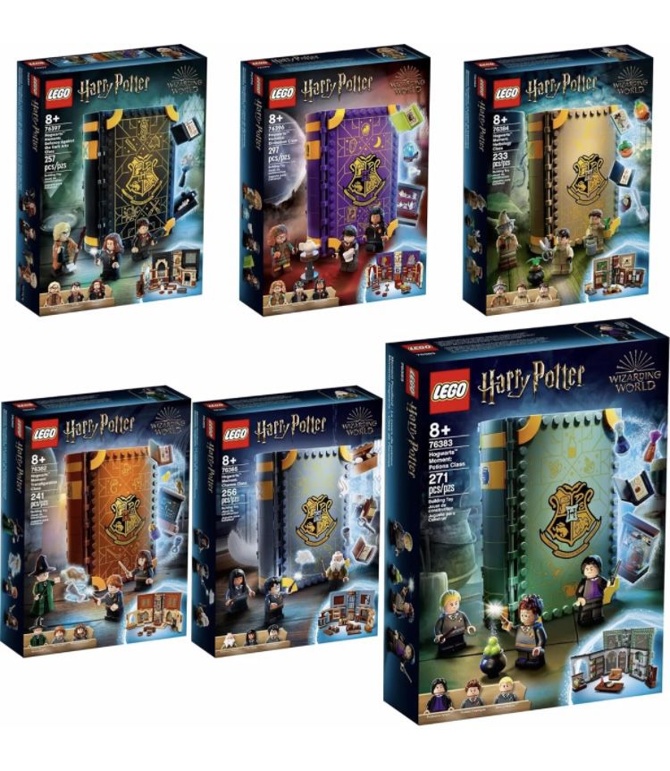 Harry Potters 6 LEGO Sets - Complete Moments Series!