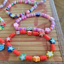 Stretch Braclets Set Of 3