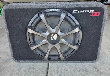 Kicker CompRT Subwoofer in Enclosure