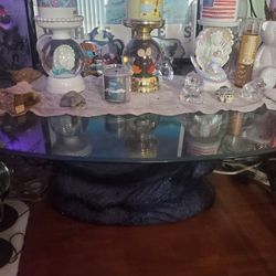 Glass Dolphin Table