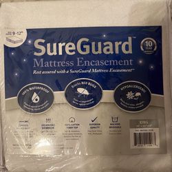 A King Size Sureguard Box Spring Encasement Pack