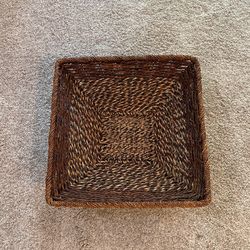 Decorative Basket—14 1/2 Inches Square 