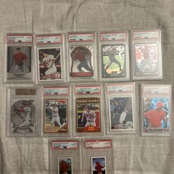Mike Trout Rookie PSA 10 Lot + Autographs 