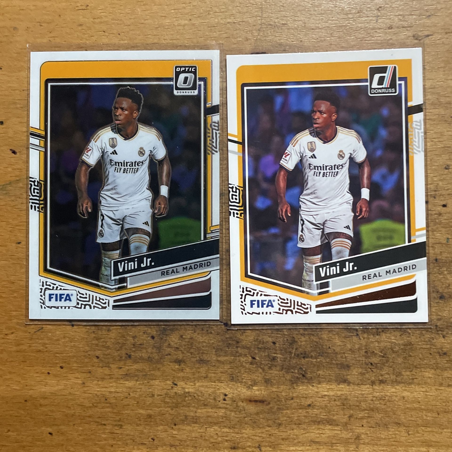 2024 DONRUSS FIFA VINI JR 3 CARD LOT 