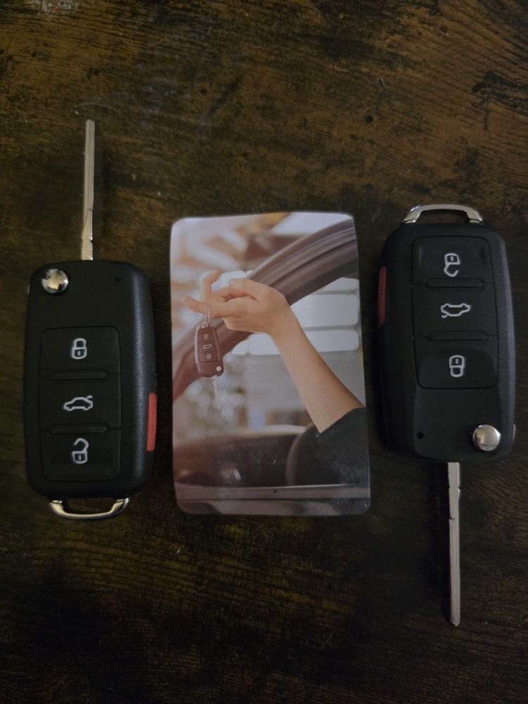 Replacement Combo Key Fob w/Flip Out Key For Volkswagen GTI & Other VW Models As Well!