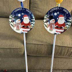 Cookie For Santa Yard Sign
