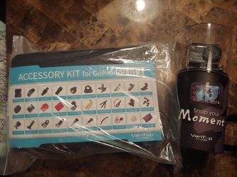 Like brand new 4k action camera with accessories