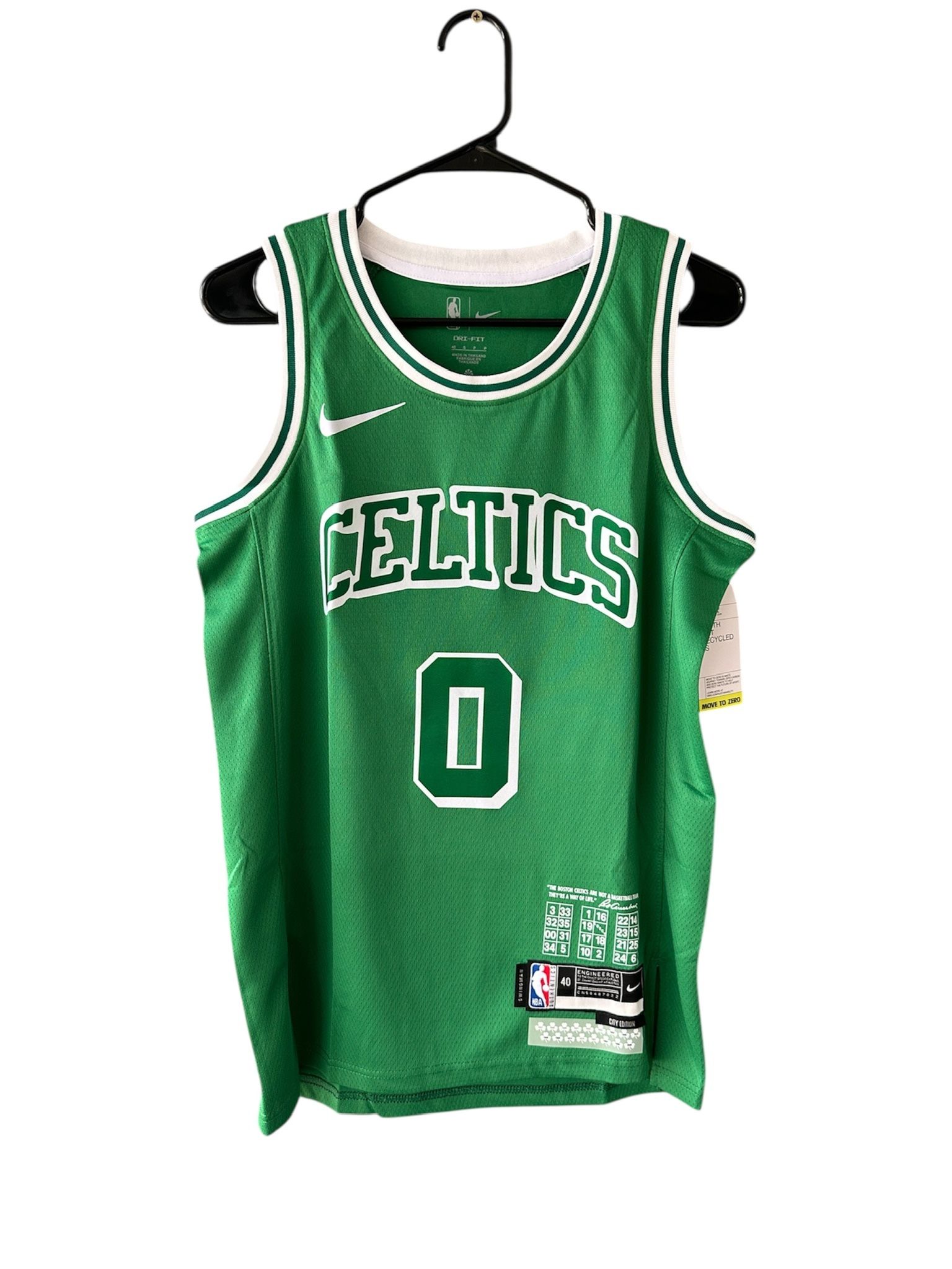 Basketball Jersey Jason Tatum NBA Green