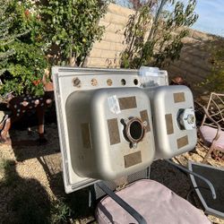 Dual Top Mounting Stainless Steel Kitchen Sink