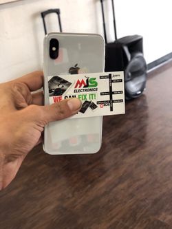 IPHONE X 64GB UNLOCKED