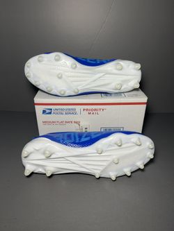 adidas gazelle silver green womens adidas Adizero Electric Football Cleats, Size 11, White/Royal