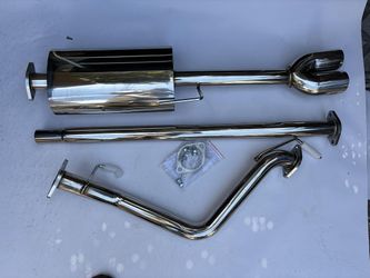 93-99 Volkswagen Jetta Catback Exhaust w/Muffler Tip - Stainless Steel