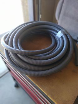 Gray flexible conduit