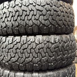 Set It Tires (4) LT285-70-17 Bfgoodrich All Terrain Ko2 