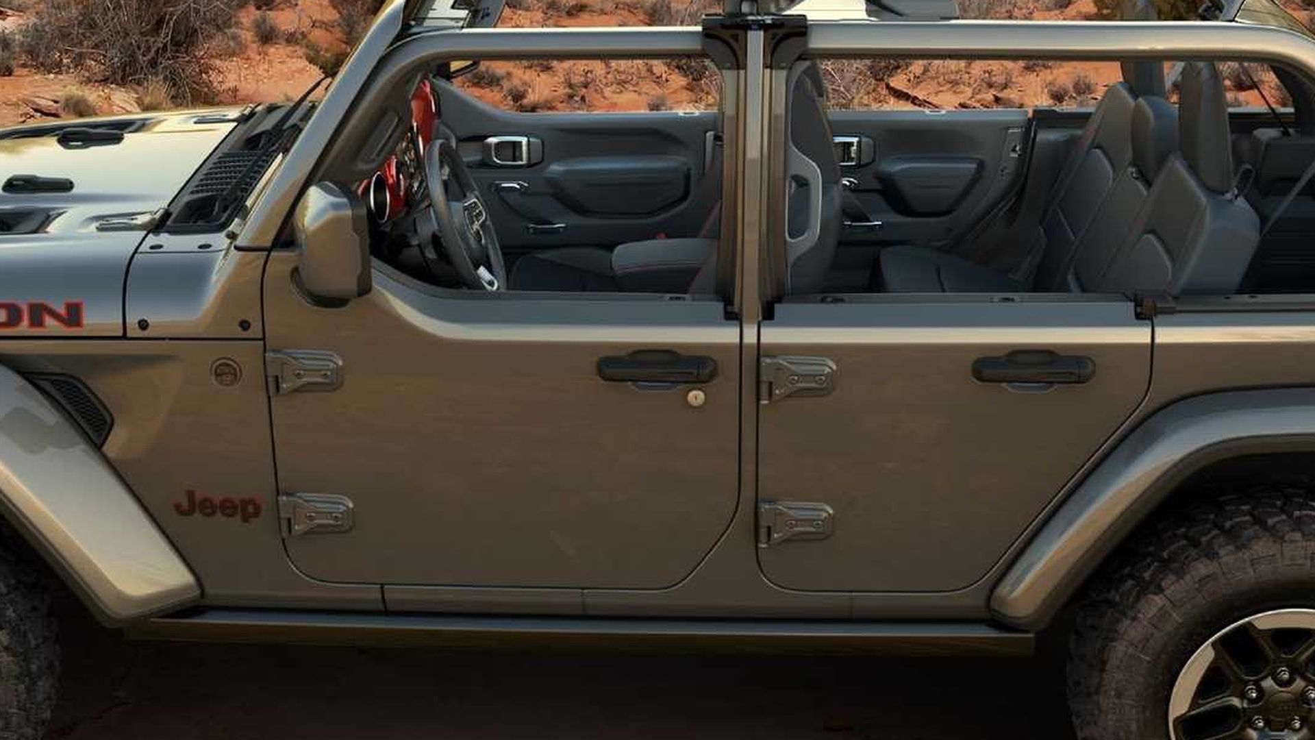 Jeep 2022 Dual Doors With Premium Uppers
