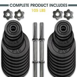 Adjustable Dumbbells 105lb
