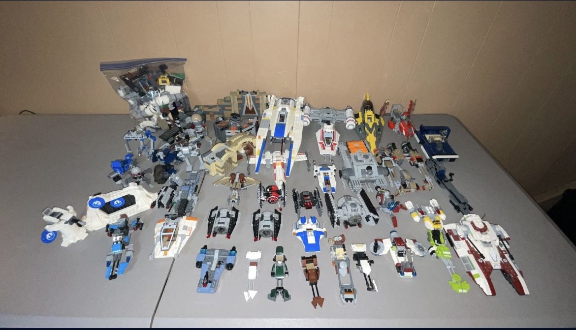HUGE Star Wars LEGO Bulk Incomplete Sets, Parts, & Pieces 12lb Lot