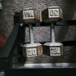 30 Pound Dumbells