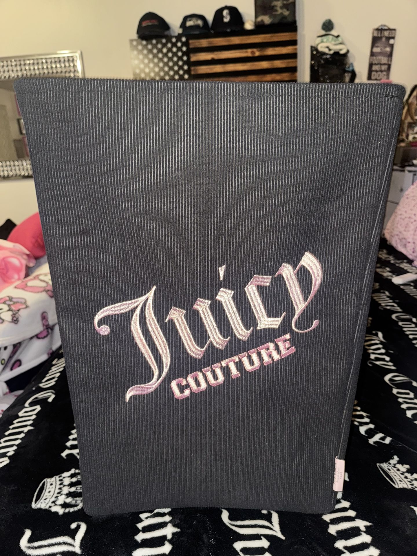 Juicy Couture Laundry Basket Hamper