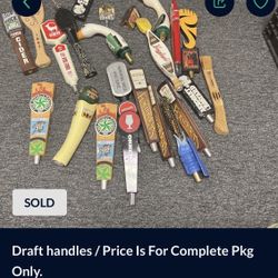 Draft handles / Price Is For Complete Pkg Only.