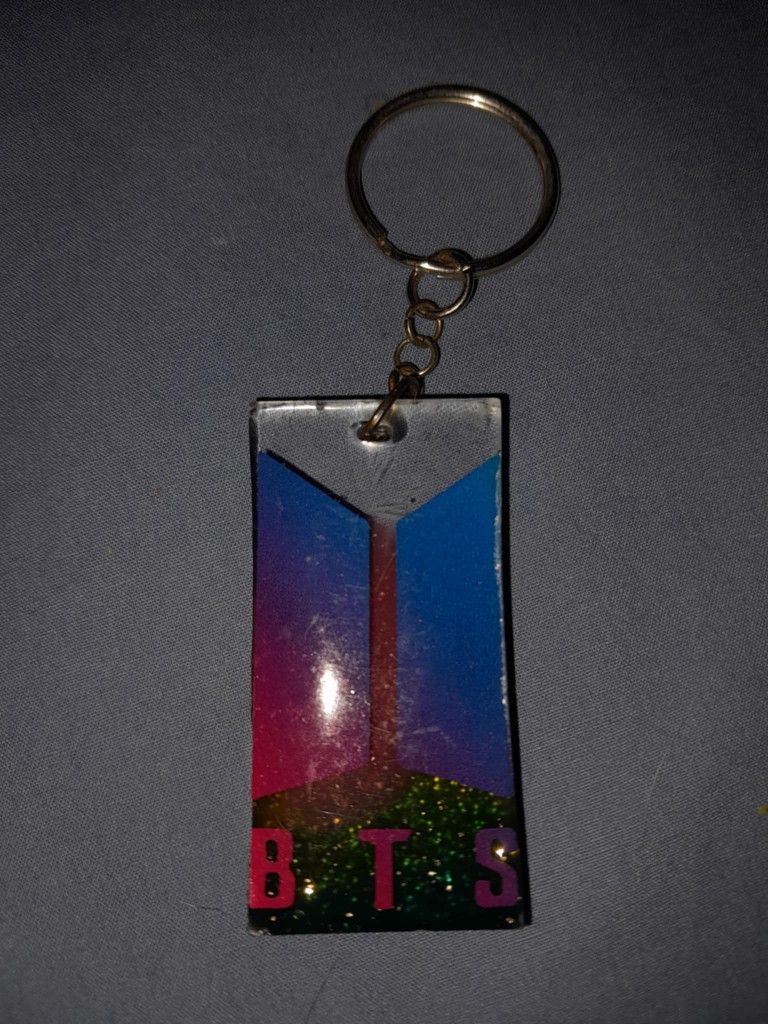 BTS resin Keychain