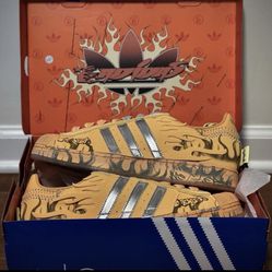 Adidas Superstar x Hellstar Hazy Orang Creamsicle Mens LA1501 US 11 MEN IN HAND