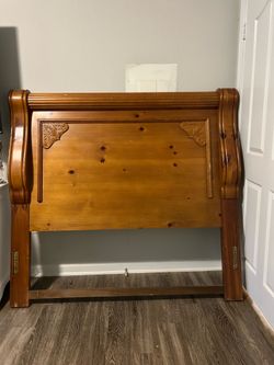 Vintage queen bed frame