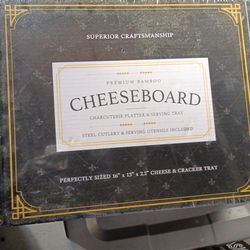 Charcuterie cheese board