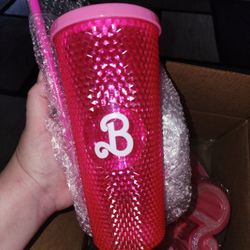 Officially Licensed Cinemark Barbie Tumbler