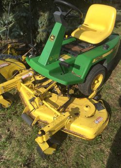 John Deere F525 48" mower and snow blower