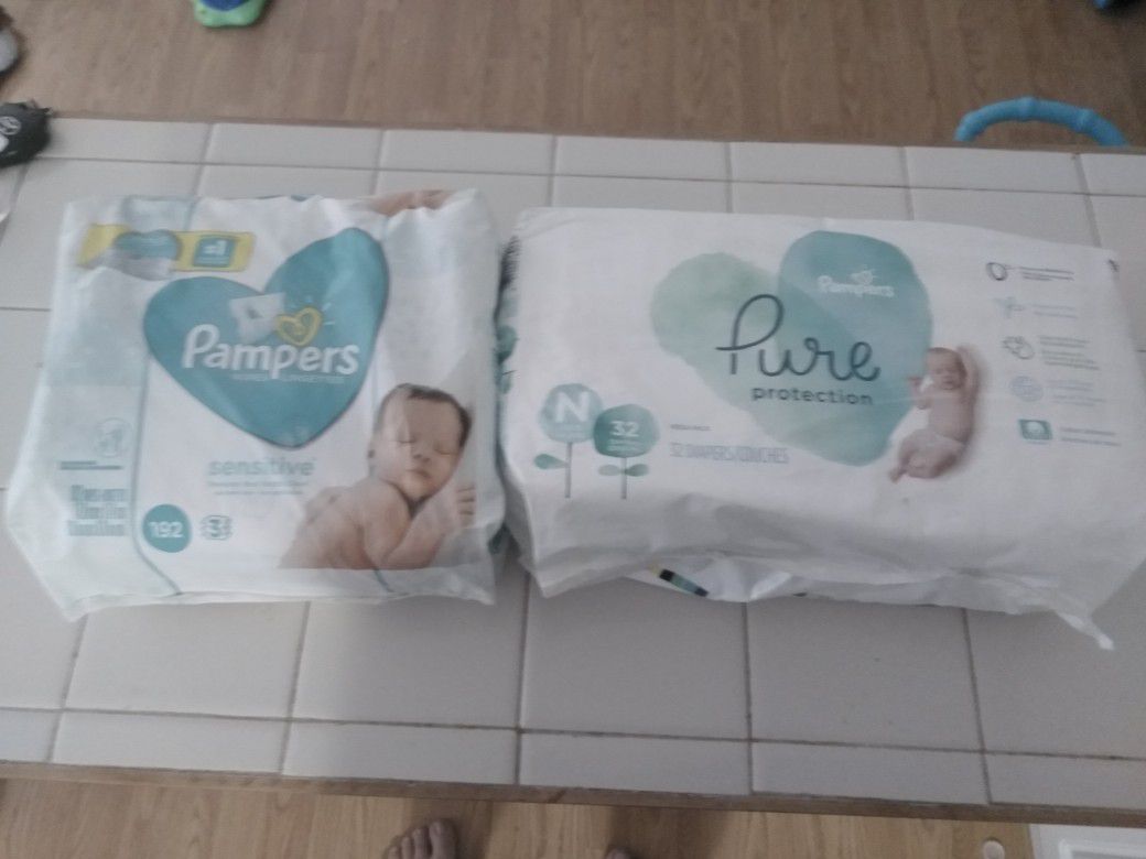 Pampers diapers & wipes