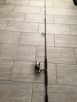 Fishing rod, and reel combo
