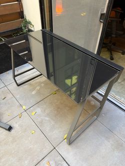 Glass Computer Desk