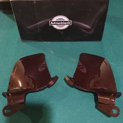 Harley Soft Tail M8 Engine Heat Deflectors.