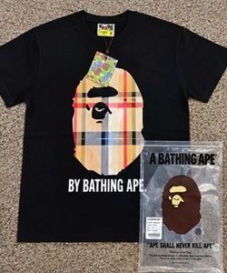 A Bathing Ape BAPE Graphic T-Shirt Black