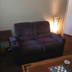 Purple Reclining Couches