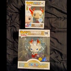 One Piece Funko Yamato #1316 And #1596 Glow In The Dark