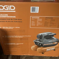 Rigid 4.5 Air Compressor(Double Tank)