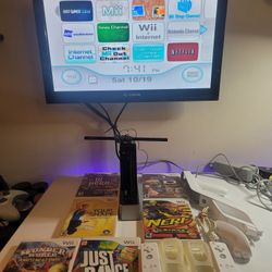 Nintendo Wii Full System With Games !!!!